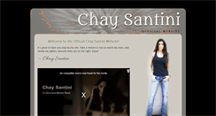 Desktop Screenshot of chaysantini.com