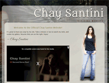 Tablet Screenshot of chaysantini.com